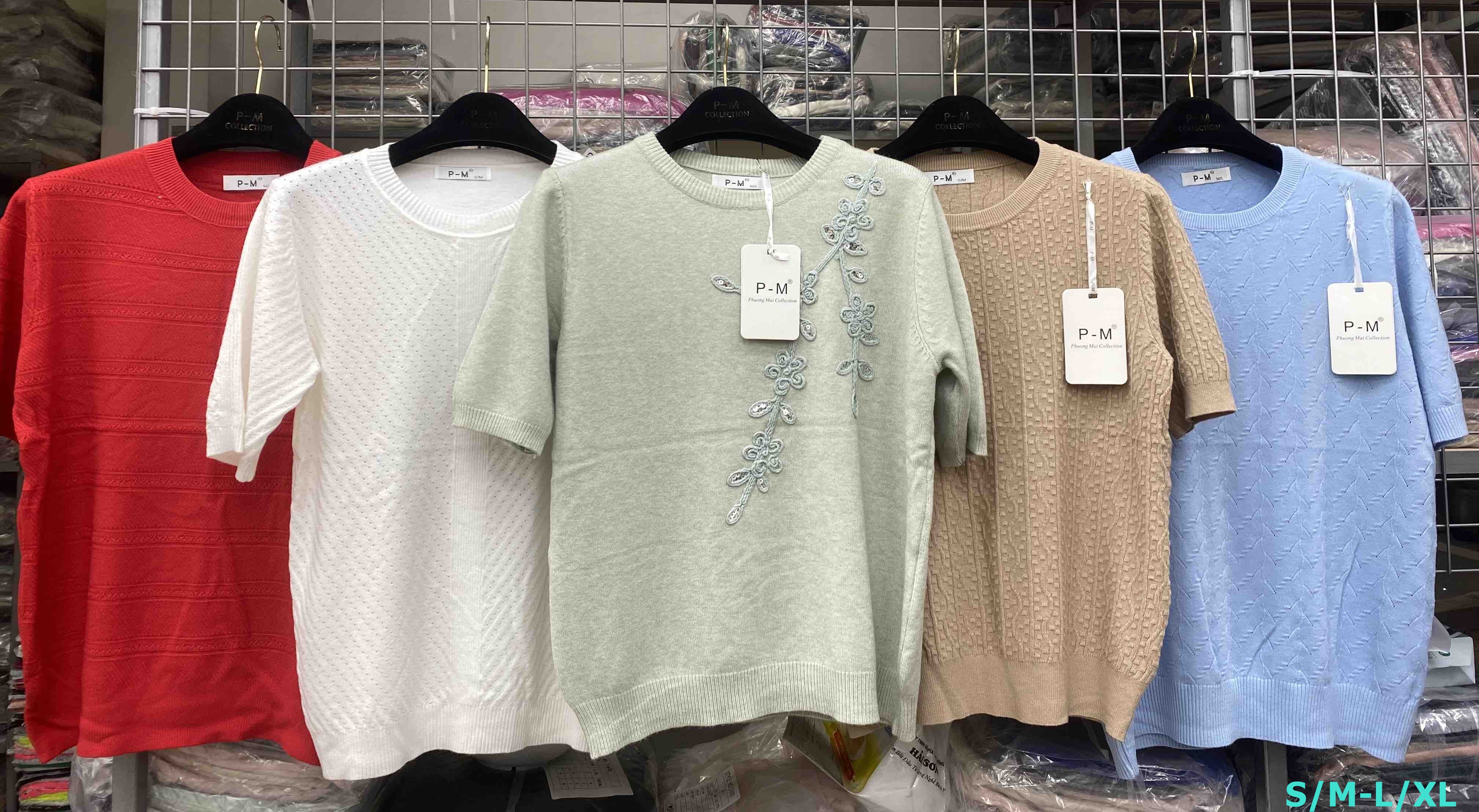 Swetry damskie Roz S/M-L/XL, Mix Kolor Paczka 12 szt